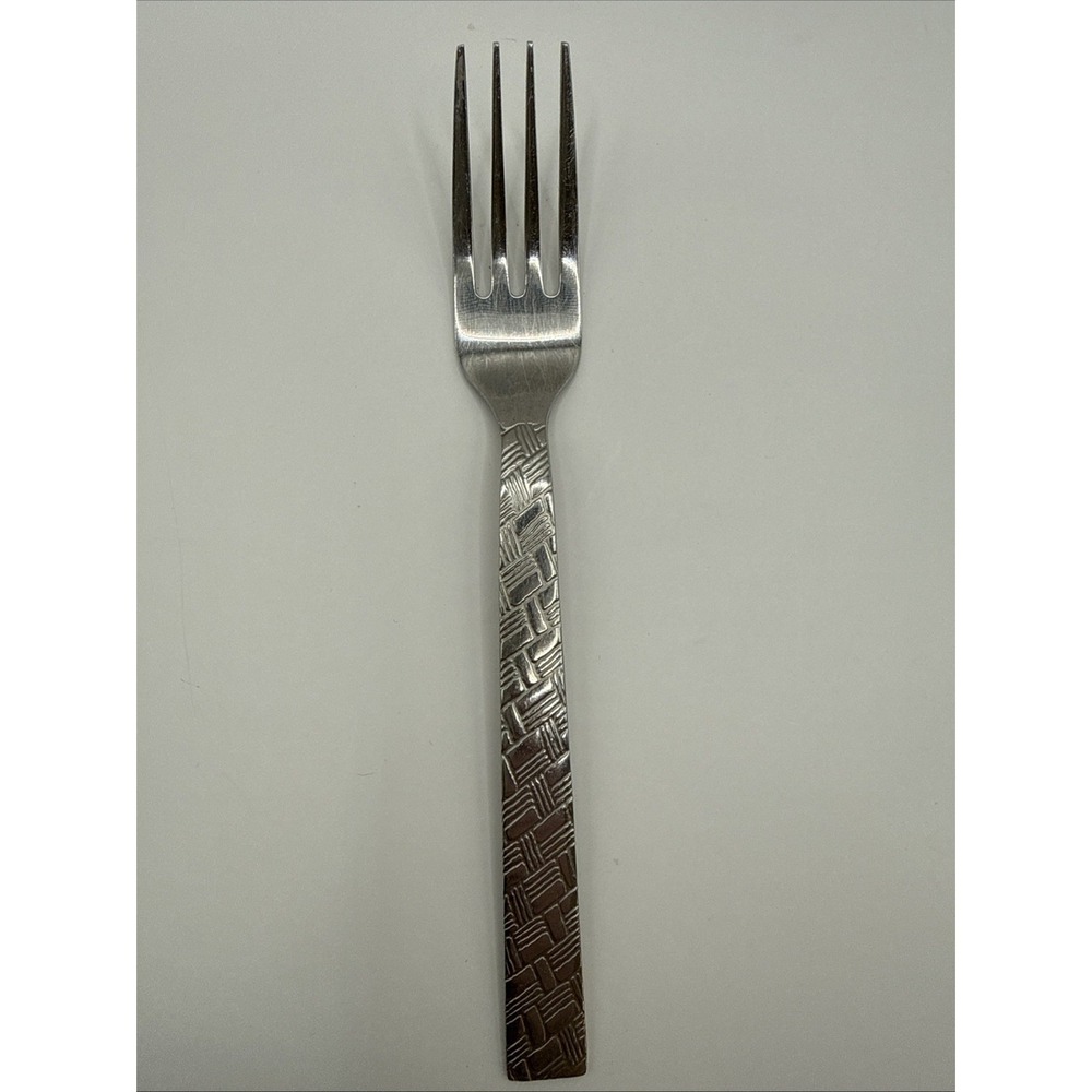 Mikasa Country Manor‎ Flatware Single Salad Fork VTG Replacement Woven Stitched